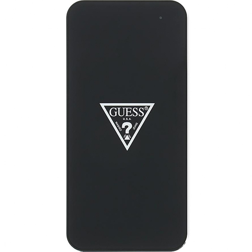 Беспроводное зарядное устройство Guess Wireless Charger чёрное/серебристое