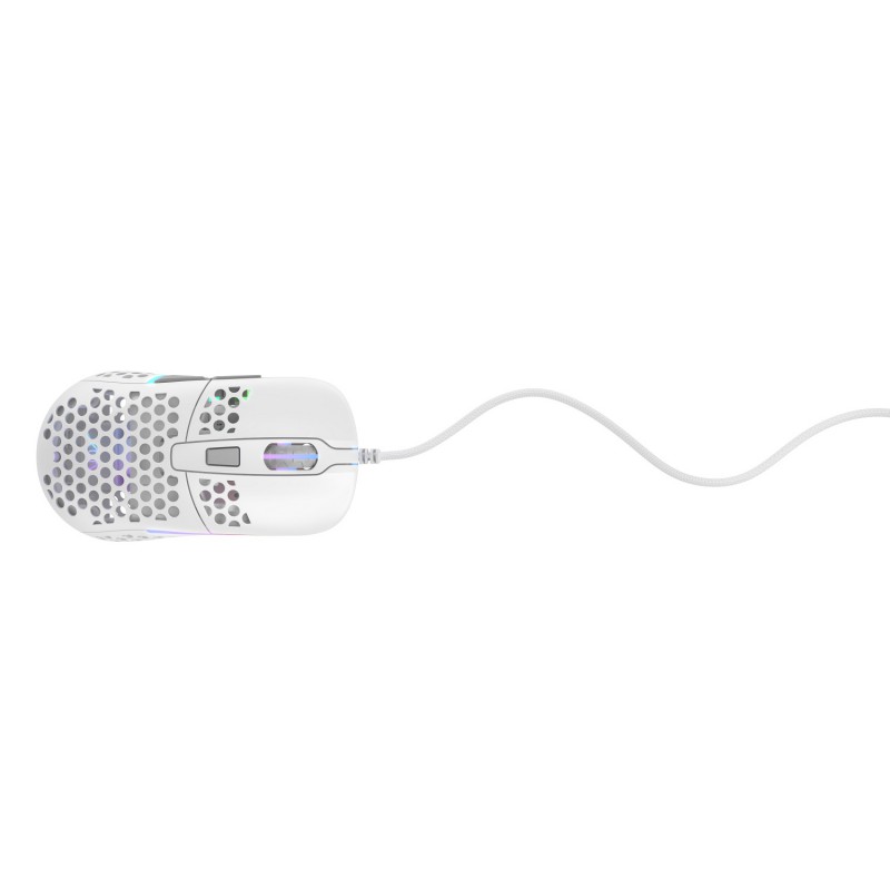Игровая мышь Xtrfy M42 c RGB подсветкой белая