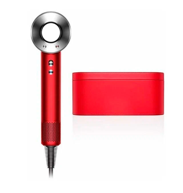 Фен Dyson Supersonic HD07 Red/Nickel подарочный вариант
