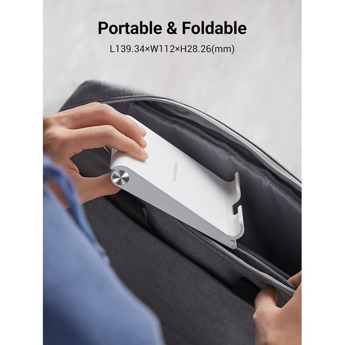 Подставка UGREEN LP384 (20436) Multi-Angle Tablet Stand With Height Adjustable чёрная