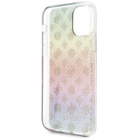 Чехол Guess 4G Peony Hard для iPhone 11 Pro Iridescent Multicolor