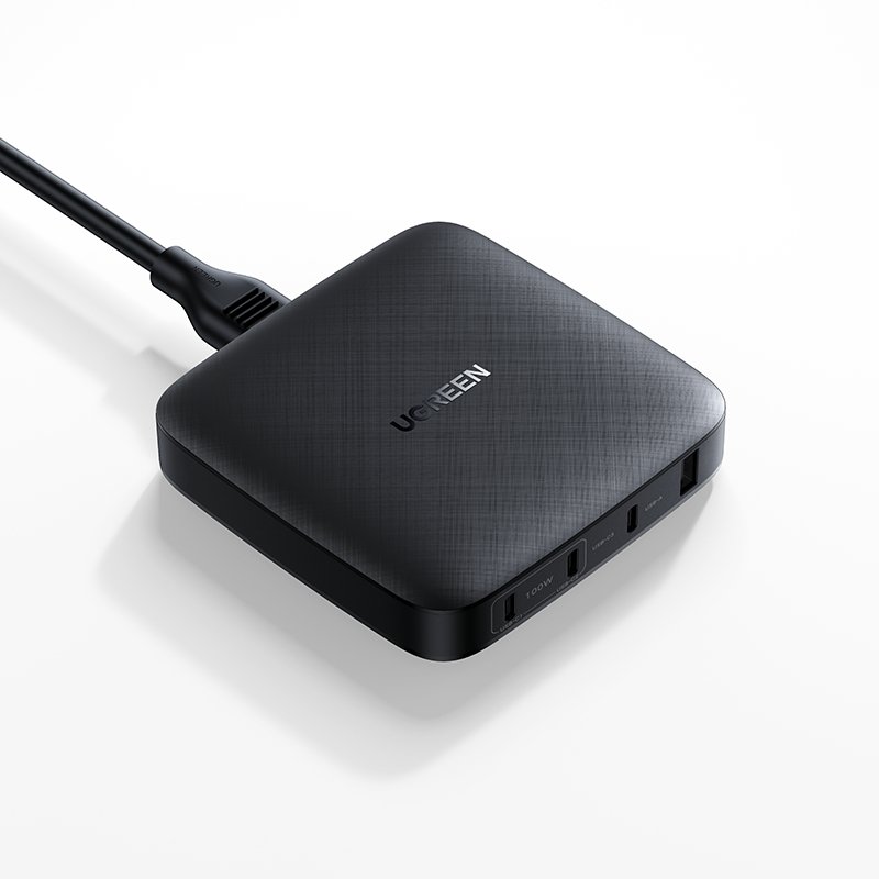 Сетевое зарядное устройство UGREEN CD226 3 x USB Type-C / 1 x USB 100W Power Delivery чёрное (70870) 