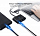 UGREEN CR113 (40850) USB 3.0 - 4xUSB 3.0 Hub with USB-C Port (1 метр) чёрный