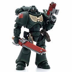 Фигурка Warhammer 40K Dark Angels Intercessors Sergeant Rakiel 1:18