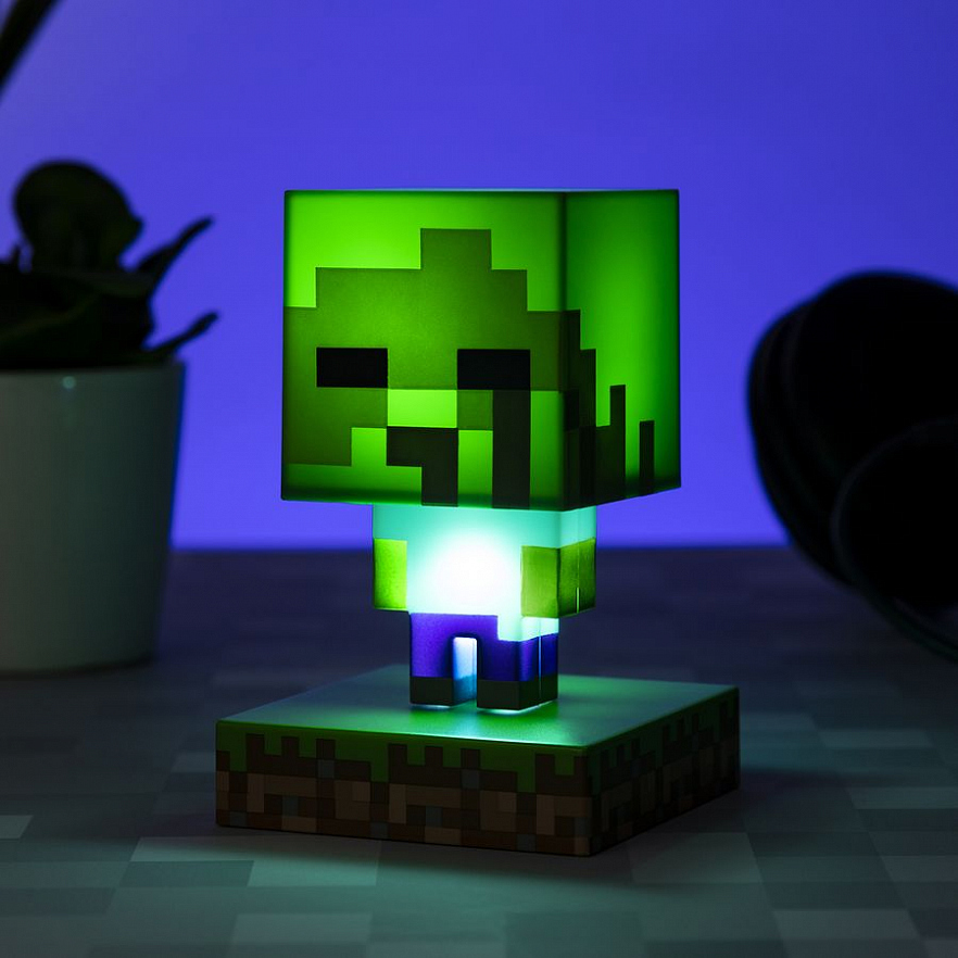 Светильник Minecraft Zombie Icon Light V2 PP6592MCFV2