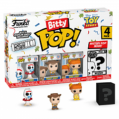 Фигурка Funko Bitty POP! Disney Toy Story Forky+Sheriff Woody+Gabby Gabby+Mystery (1 of 4) 4PK 73040