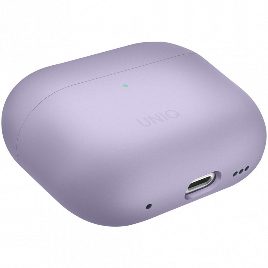 Чехол Uniq LINO Liquid silicone для Airpods Pro 2 Лавандовый (Lavender)