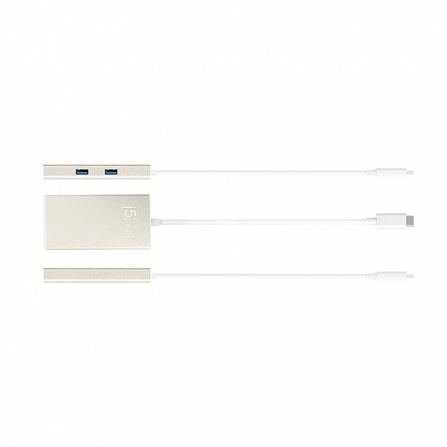 Мульти Хаб j5create USB-C Multi-Adapter - HDMI / Ethernet / USB HUB (JCA374)