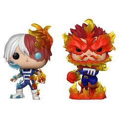 Коллекционные фигурки Funko POP! Animation My Hero Academia Shoto Todoroki & Endeavori (Exc)