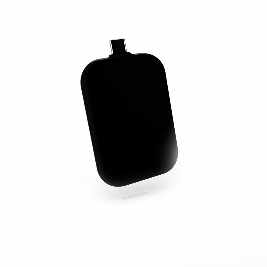 Беспроводное зарядное устройство для AirPods ZENS Single Airpods Watch Lader Qi USB-C Aluminium