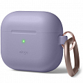 Чехол Elago Silicone Hang Case для AirPods 3 лавандово-серый (Lavender Grey)
