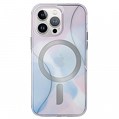 Чехол Uniq COEHL Palette Dusk Blue (MagSafe) для iPhone 15 Pro Сумеречно-синий