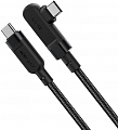 Кабель угловой ACEFAST C5-03 USB-C to USB-C 100W PD aluminum alloy cable чёрный
