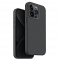 Чехол Uniq LINO MagSafe для iPhone 15 Pro тёмно-серый (Grey)