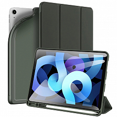 Чехол Dux Ducis Osom Series для iPad Air 10.9 (2020) тёмно-зелёный (Midnight green)