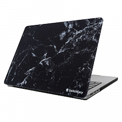 Чехол-накладка SwitchEasy Artist Marble Protective Case для MacBook Pro 14 (M1/M2/M3) 2021-2023 чёрный мрамор