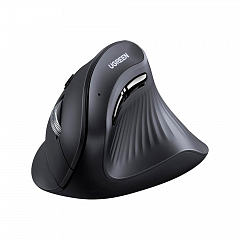 Беспроводная мышь вертикальная UGREEN MU008mini (85765) 2.4 GHz&BT черная