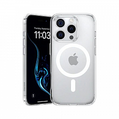 Чехол силиконовый Benks Lucent Pro Case (MagSafe) для iPhone 16 Pro Max 6.9" прозрачный (transparent)