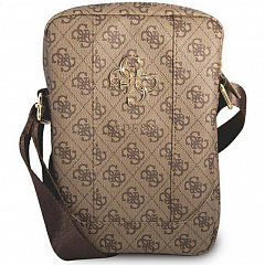 Сумка Guess 4G Bag Big Metal Logo для планшетов 10" коричневая (GUTB10G4GFBR) 