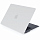 Чехол Crystal Case для MacBook Air 15" (M2 / M3, 2023) белый матовый