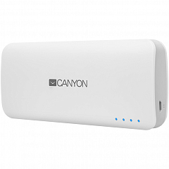 Внешний аккумулятор Canyon 10000 мАч белый (CNE-CPB100W)