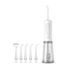 Портативный ирригатор Bitvae С2 Water Flosser (6 насадок) (С2) GLOBAL, белый