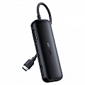 Мульти Хаб UGREEN CM260 (60568) USB-C to HDMI+VGA+DP Multifunction Adapter чёрный