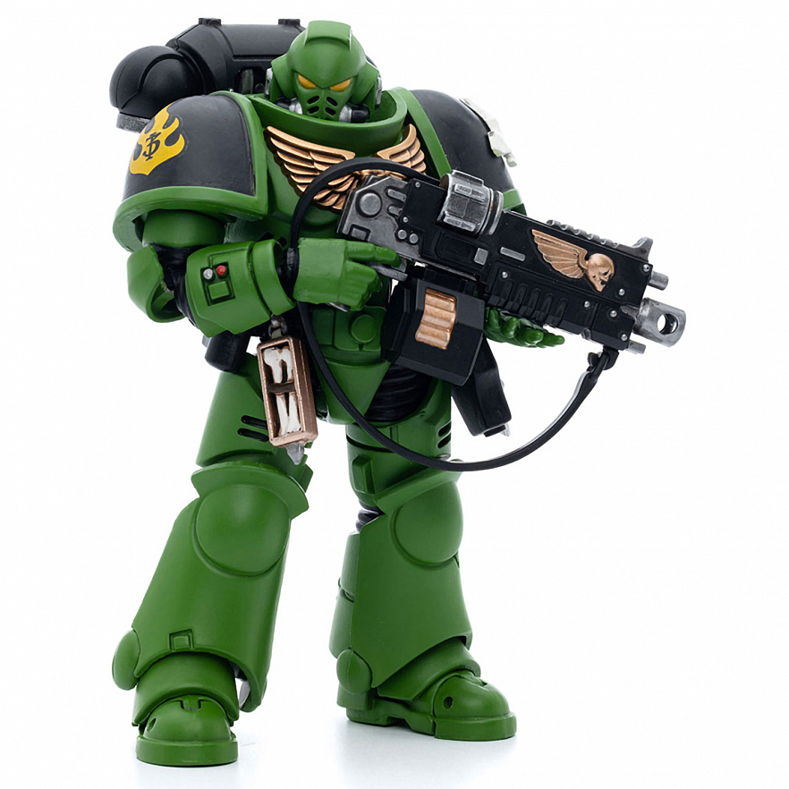 Фигурка Warhammer 40K Salamanders Intercessors Brother Haecule 1:18
