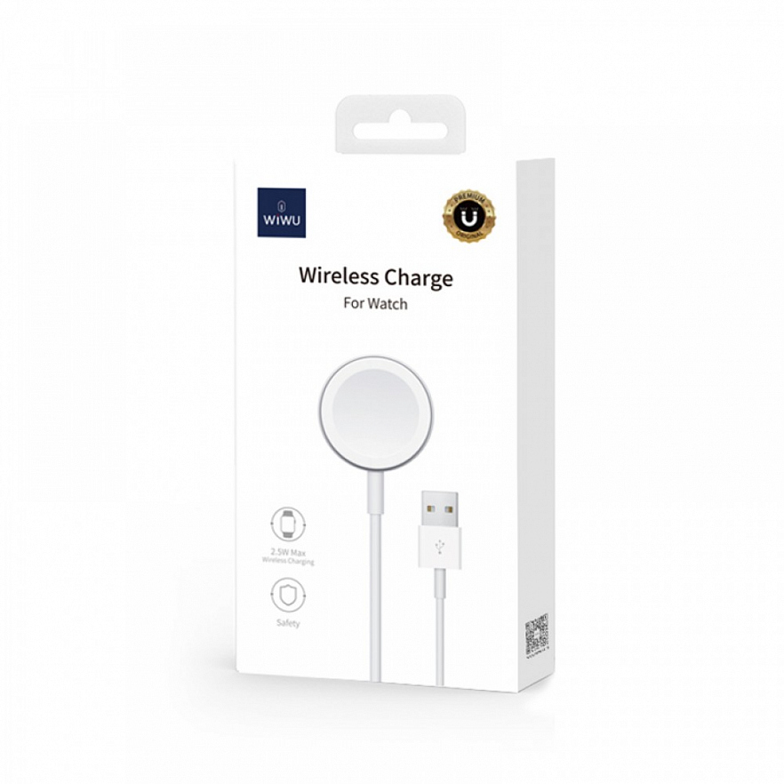 Кабель WiWU M7 Wireless Charge для Apple Watch белый