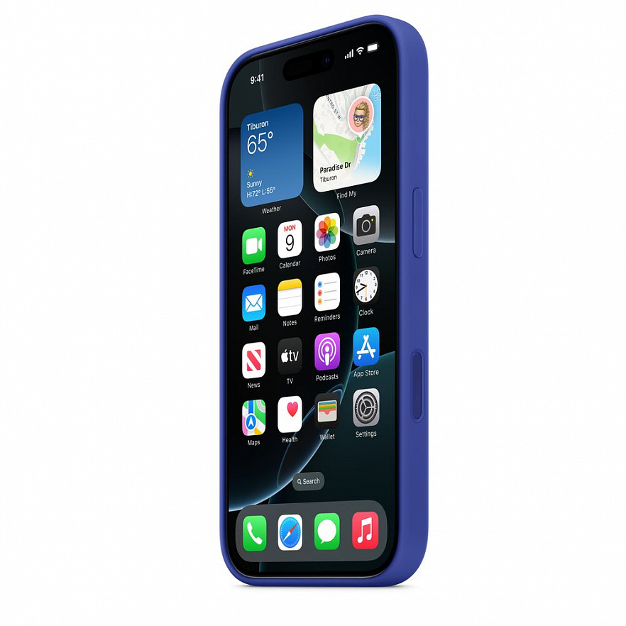 Чехол Apple MagSafe Silicone Case для iPhone 16 Pro Max Ультрамариновый (Ultramarine)