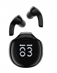 Беспроводные наушники ACEFAST T9 Crystal color (Air) bluetooth earbuds угольно-черный