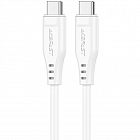 Кабель Acefast C3-03 USB-C to USB-C Charging Data Cable (1,2 метра) белый (AF-C3-03-WH)