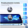 Защитное стекло Blueo Corning Gorilla 2.5D USA Anti-Static (+installer) для iPhone 14 Pro с чёрной рамкой