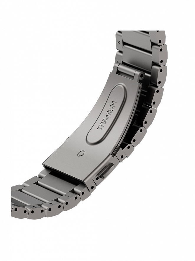 Ремень Benks для Apple Watch 44-49mm Titanium