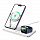 Беспроводное зарядное устройство Ugreen CD278 (50652) 3-in-1 Wireless Charger для iPhone/Apple Watch/Airpods белое
