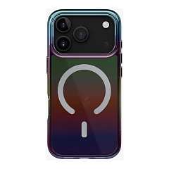 Чехол Uniq Iridescia для iPhone 17 Pro с Magsafe (голографический) радужный