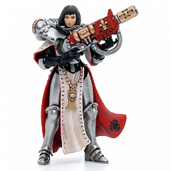 Фигурка Warhammer 40K Adepta Sororitas Order of the Argent Shroud Battle Sister Sister Irmengard 1:18