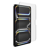 Защитное стекло UNIQ Optix Clear tempered glass with applicator для iPad Pro 11" (2024) прозрачное