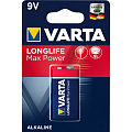 Батарейка алкалиновая Varta Longlife Max Power Alkaline типа 9V (1 шт) синяя