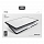 Чехол Uniq Venture Case для Macbook Air 13 (2022 M2) прозрачный с чёрной рамкой (Frost/Grey)
