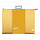 Чехол Uniq LYON RPET fabric Laptop sleeve (snug-fit) для ноутбуков 14" Canary Yellow