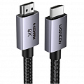 Кабель Ugreen HD171 HDMI 2.1 8K / 60Hz (1 метр) чёрный / серый (25908)