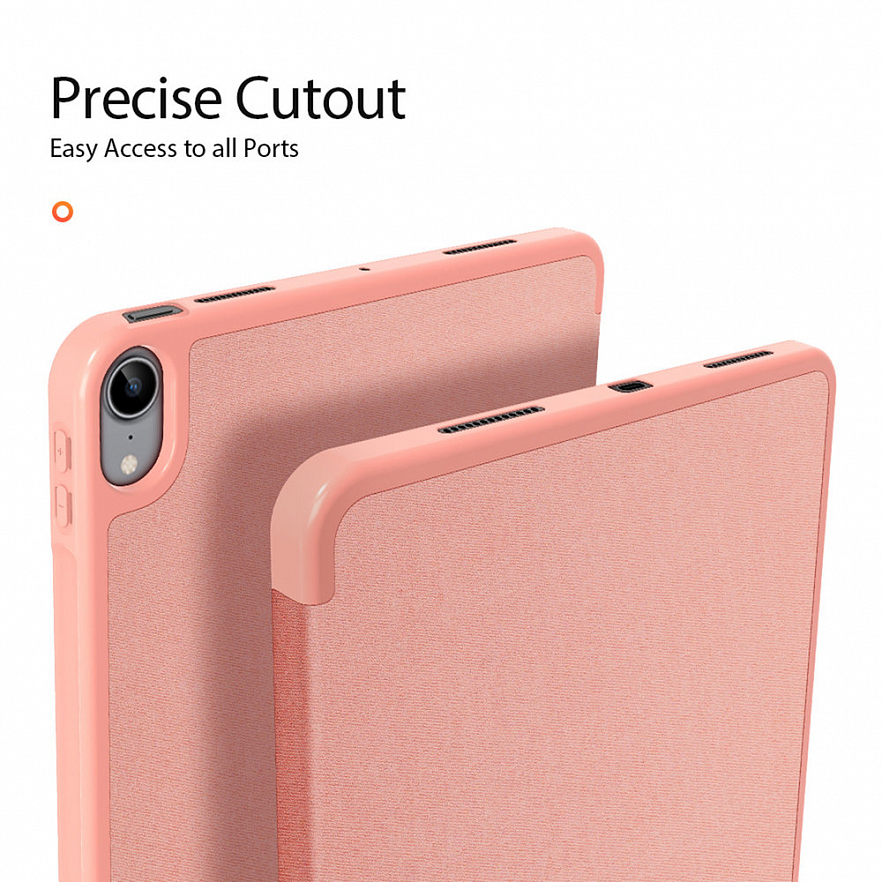 Чехол Dux Ducis Domo Series для iPad Air 10.9 (2020) розовый (Pink Sand)