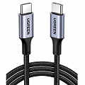 Кабель Ugreen US316 USB-C to USB-C Braided Cable (3 метра) чёрный (90120)