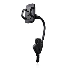 Автомобильное зарядное устройство Capdase Car Charger Mount Racermount T2 с держателем (CA00-H401)