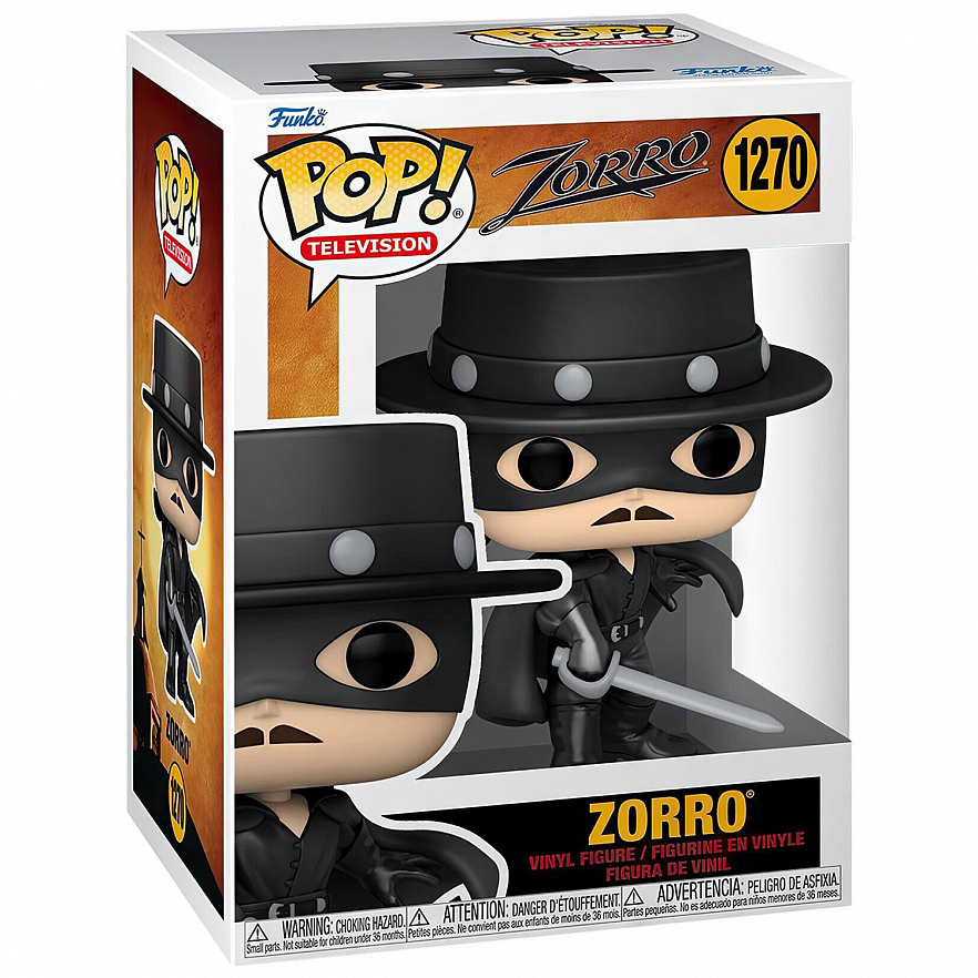 Коллекционная фигурка Funko POP! TV Zorro Anniversary Zorro (1270) 59318