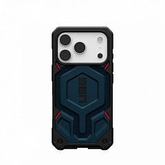 Чехол Uag Monarch Pro для iPhone 18/17 Pro 6.3" с MagSafe синий