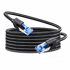 Кабель UGREEN NW153 (30800) Cat8 CLASSⅠF/FTP Round Ethernet - 20 м