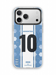 Чехол Benks для iPhone 17 Pro Max Dynamic Argentina D3 Soccer (2026)