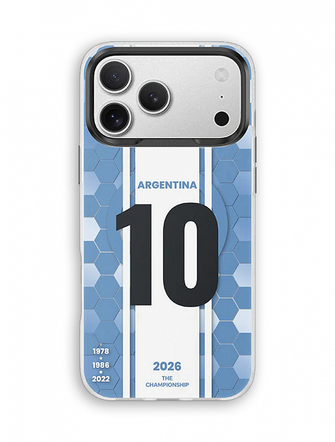 Чехол Benks для iPhone 17 Pro Max Dynamic Argentina D3 Soccer (2026)